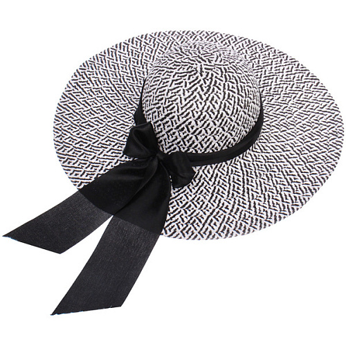 Шляпа женская с широкими полями TiraMiSu- Шантика, цвет микс , р58, ширина полей 11см_19