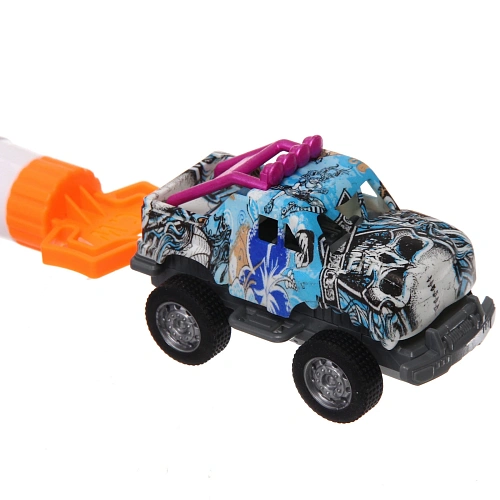 Мыльные пузыри Тачка 24 см, 80 мл, с запуском_8