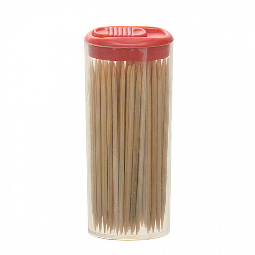 Зубочистки 80шт "Toothpick" в пластиковой банке