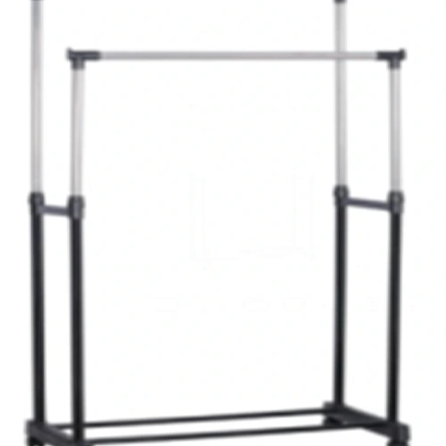 Вешалка гардеробная напольная двойная ПЕРФЕКТХАУС цвет черный 7542150см_1