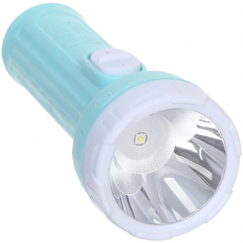 Фонарь ручной 1 режим 1LED 1AA микс 3 цвета QZ2007_4