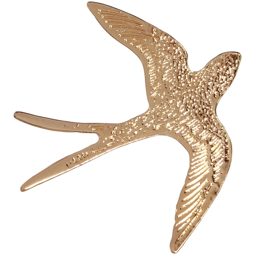 Брошь GOLD Podarok, Ласточка, цвет золото, 55см (символ Надежды)_2