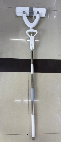 Швабра с губкой ПВА металлическая ручка 130 см.(складной отжим) губка 33*8,5 см.