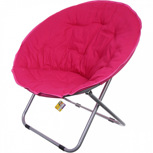 Кресло складное 75*60*75 см "Луна", розовый ДоброСад
