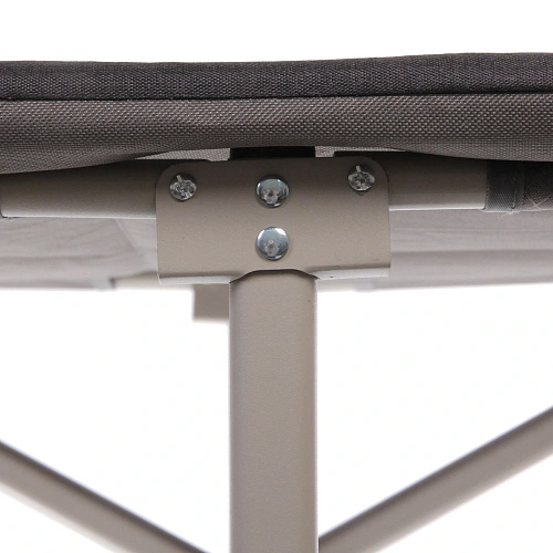 Раскладушка кемпинговая складная 1886641 см, черный_12