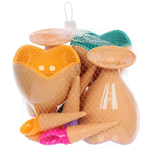 Креманка для мороженого ICE CREAM в наборе 4шт с ложками _8