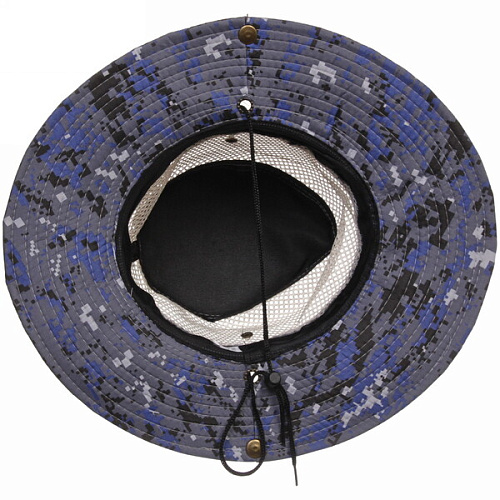 Шляпа мужская с клепками и сеткой Tourist, микс 5 цвтов, 58р, ширина полей 7,5см_13