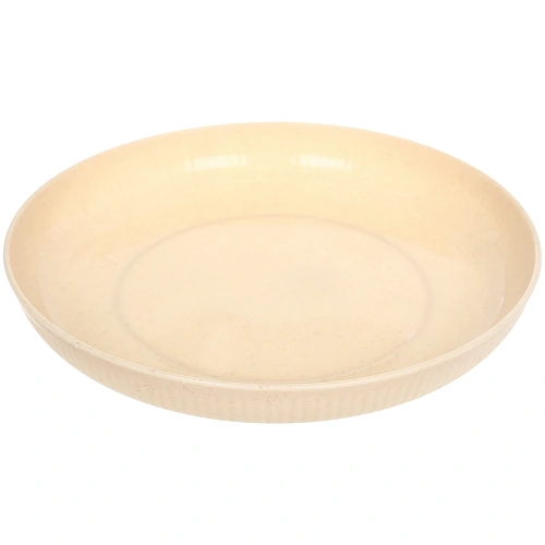 Тарелка пластиковая ЭкоЛайф 22см, микс цветов_3