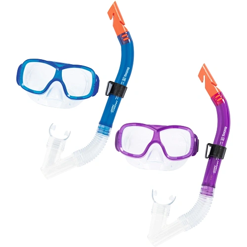 Набор для подводного плавания от 7 лет Pike маска, трубка Bestway (24032)_2