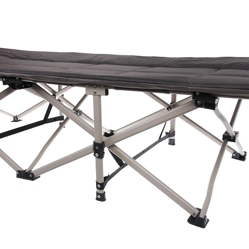 Раскладушка кемпинговая складная 1886641 см, черный_13
