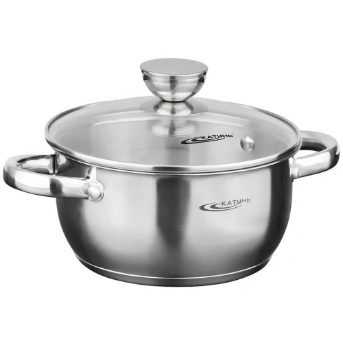 Кастрюля из нержавеющей стали 1,5л "Антея" Катунь