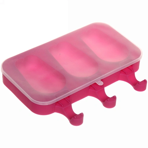 Форма для приготовления мороженого Зайки силиконовая 19,515см_6