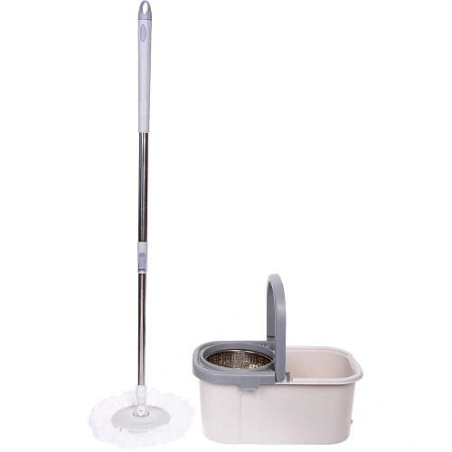 Набор для уборки Селфи Мастер (ведро, швабра, две насадки) в цветной коробке_3