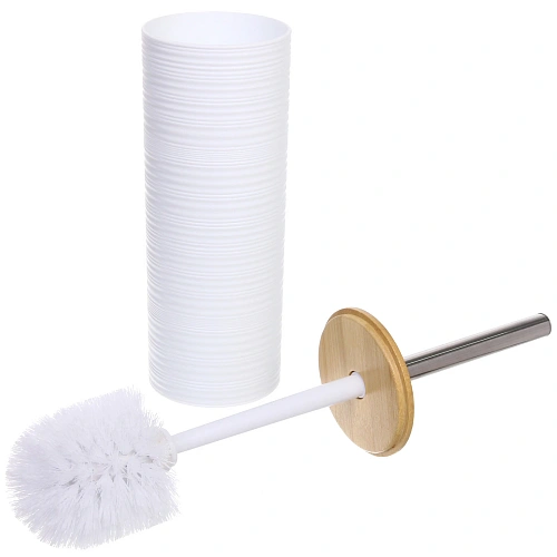 Ерш с высокой закрытой подставкой Терра 39 см белый_3