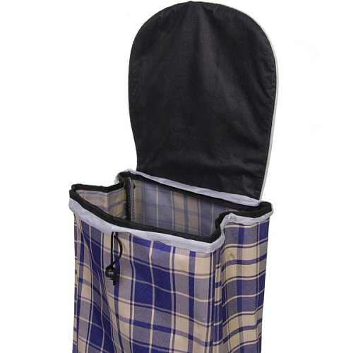 Тележка хозяйственная с сумкой (933326см, колеса 16см,грузоподъемность до 30 кг) синяя SYD-016_9