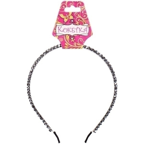 Ободок для волос КОЛЛИНА, микс 4 цвета, 0,5см (блистер Кокетка в минивложении)_8