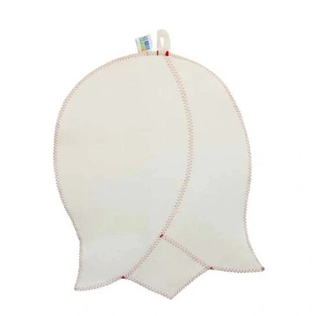 Коврик банный "Тюльпан", цвет белый, без упаковки