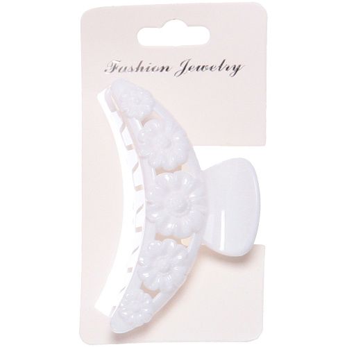 Заколка-краб для волос на блистере Diana Collection - Sara, микс 6 цветов, 75см _8