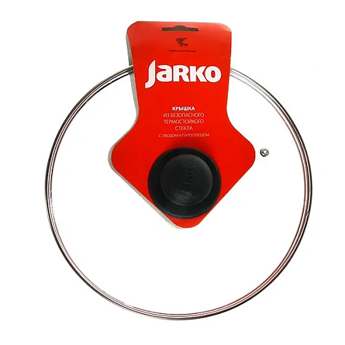 Крышка стеклянная 28см с с пароотводом