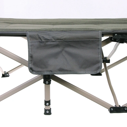 Раскладушка кемпинговая складная 1886641 см, темно-серый_20