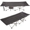 Раскладушка кемпинговая складная 188*66*41 см, черный