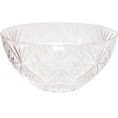 Салатник пластиковый "Ледяная фантазия" 25*10см