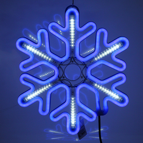 Фигура светодиодная "Снегопад" 38 см, 480 ламп LED, авторежим, 220V, Синий