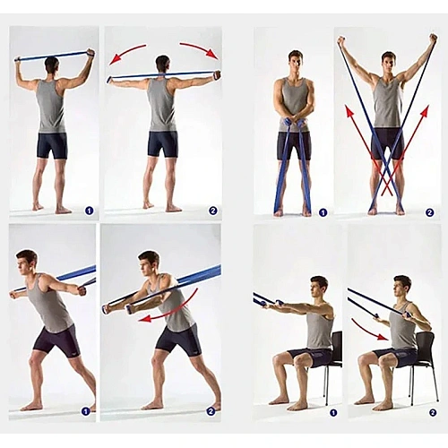 Жгут для йоги 0,45 мм15 см2 м (туба) розовый_9