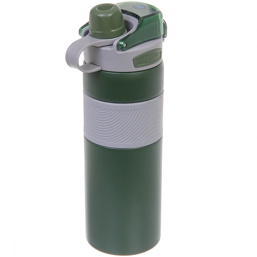 Термос 800мл Фитнесс, цвет зеленый _4