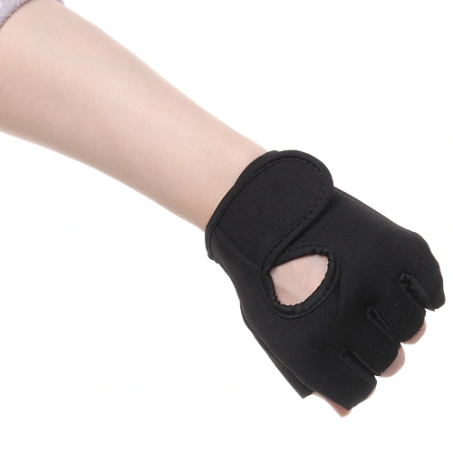 Перчатки для фитнеса, р-р L, черный_5