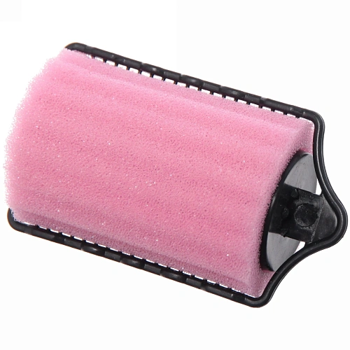 Бигуди поролоновые с зажимом 6шт Styling, цвет розовый, d=4,5см_10
