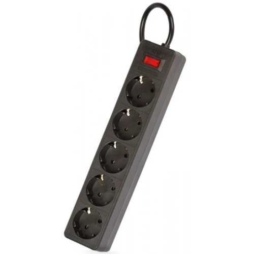 Сетевой фильтр SmartBuy One 5гнёзд 5м 2200Вт черный (35)