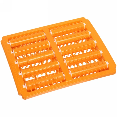 Массажер для ног роликовый "Grateful feet" 26*22 см, оранжевый