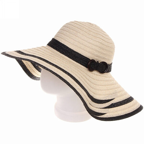 Шляпа женская с широкими полями TiraMiSu- Мирель, микс 6 цветов, р58, ширина полей 15 см_16