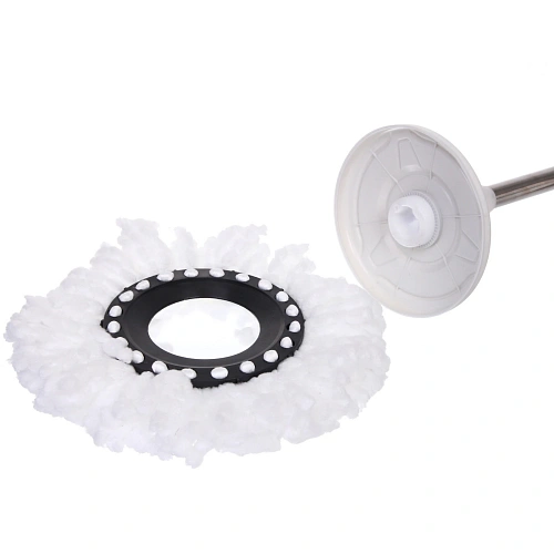 Набор для уборки Селфи Мастер (ведро, швабра, две насадки) в цветной коробке_6