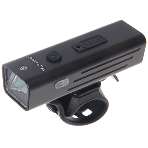 Фонарь велосипедный, передний West Biking YP0701416 Black (аккум 1800 mAh, Type-C)_10