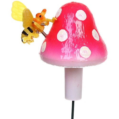 Фигура на спице Пчёлка на грибочке 60 см (фигура 1011 см), микс_5