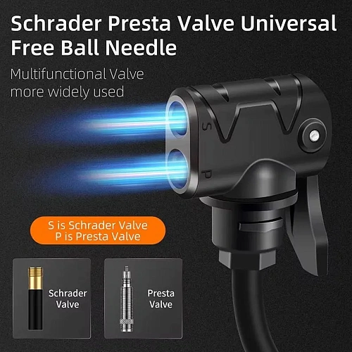 Насос ручной велосипедный West Biking, YP0711133_21