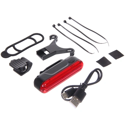 Фонарь велосипедный, задний West Biking YP0701363 (аккум 450 mAh,USB)_9