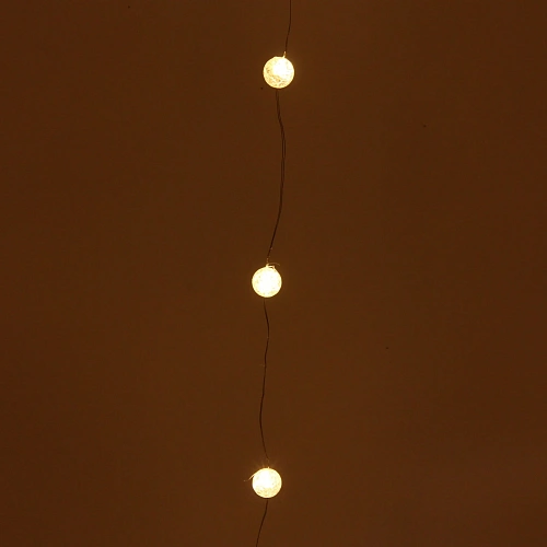 Гирлянда для дома ЗАНАВЕС Жемчужина ш3 в1 м 100 ламп LED, прозр пров, 8 реж,IP-40, Теплый белый (возможность соединения)_4