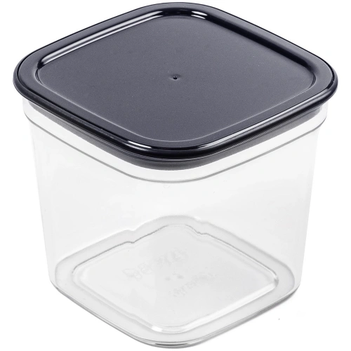 Контейнер для сыпучих продуктов 0,6л "Смарт" чернильно-серый С413ЧСЕР