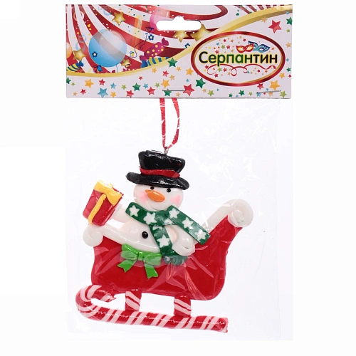Подвеска Сandy Новогодний экспресс 1010 см, в ассортименте_7