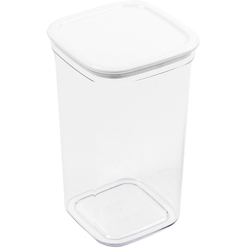 Контейнер для сыпучих продуктов 1,3л "Смарт" белый С414БЕЛ