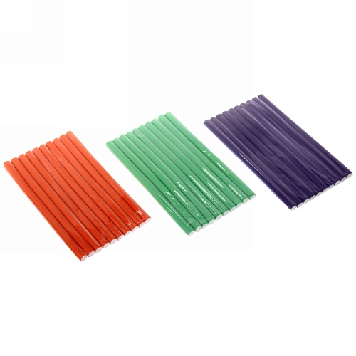 Бигуди-бумеранги Классические 10шт, цвет микс, d-14мм, длина-24см _5