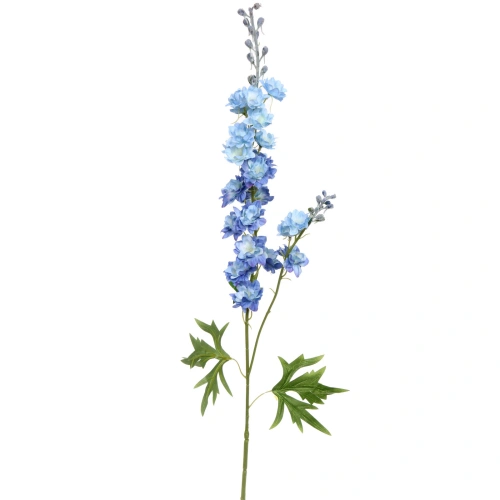 Цветок искусственный "Natur" 84см Дельфиниум синий