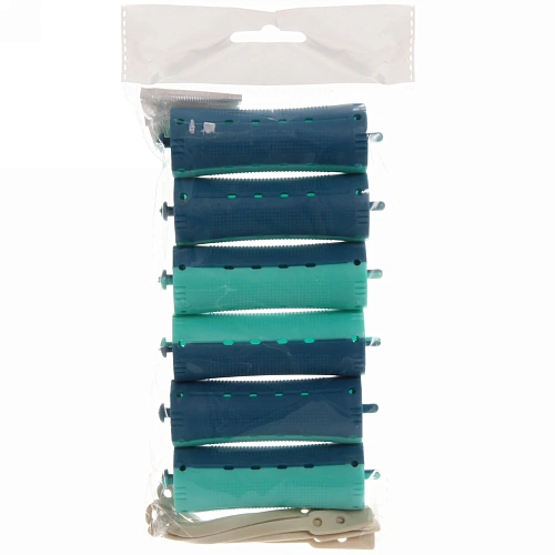 Бигуди пластмассовые-коклюшки 6шт, d=28мм_4