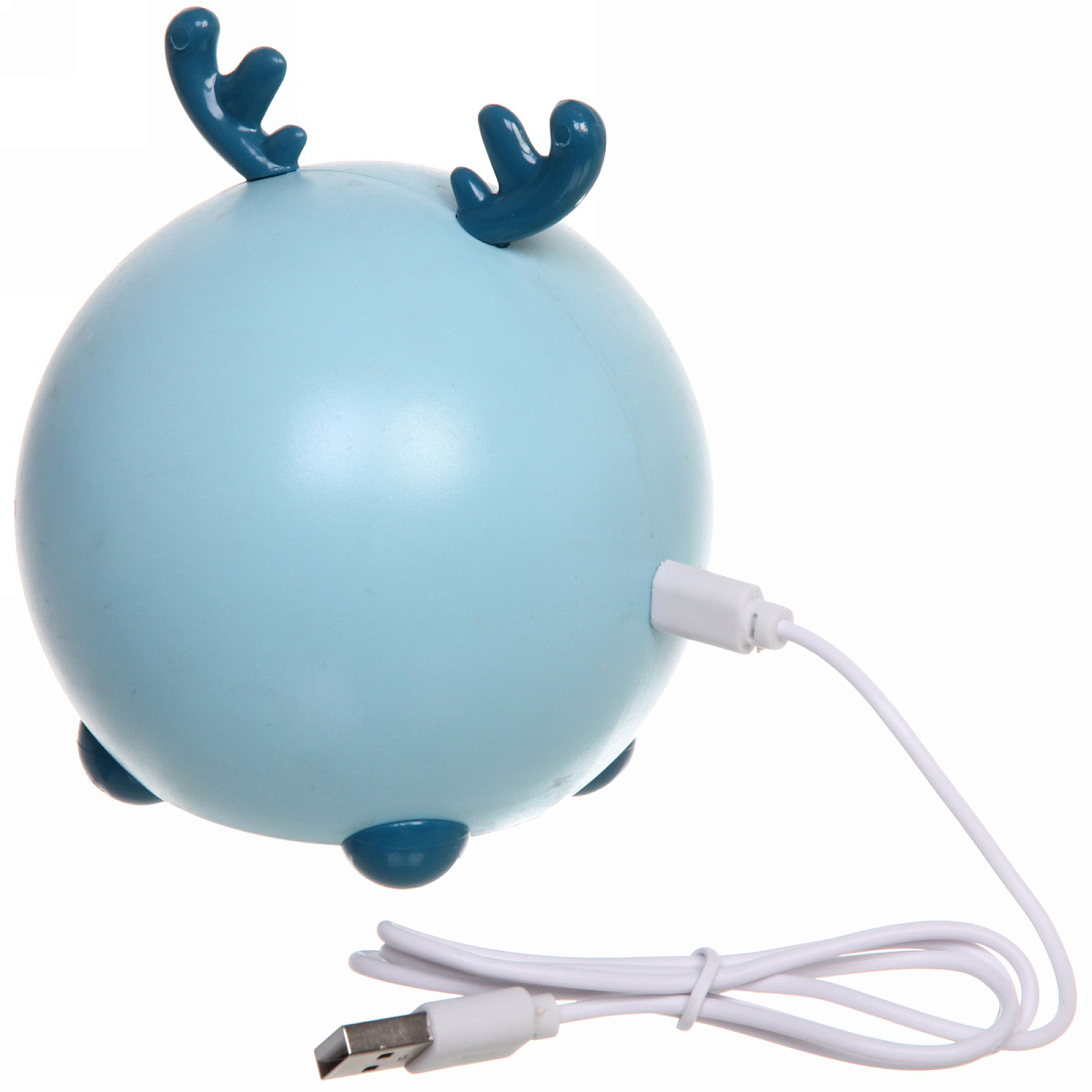 Светильник "Marmalade-Cute deer" LED цвет голубой USB