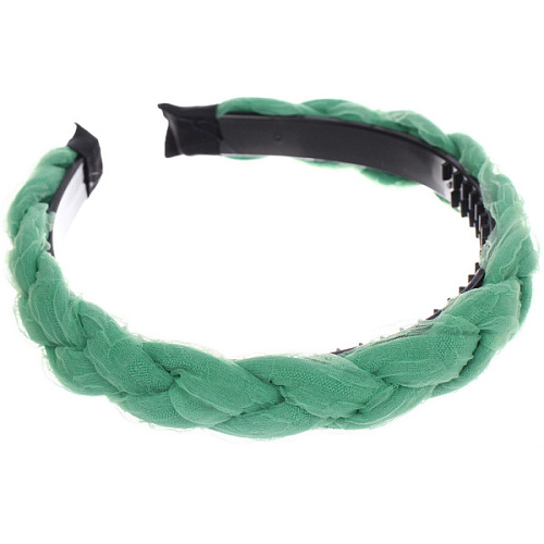 Ободок для волос МАРЦИПАН, миамо, ширина 1,5см, микс 6 цветов ( в пакете с подвесом)_7