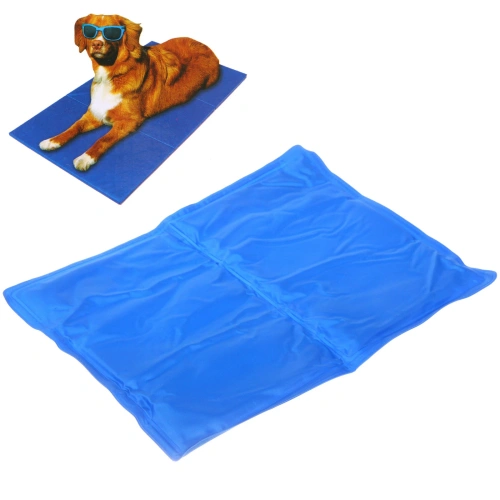 Матрас охлаждающий для собак и кошек "Место Бро", цвет синий, размер S, 30*40см