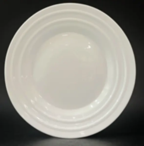 Тарелка "White magic"27*3см стеклокерамика Полосы